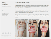 Tablet Screenshot of kellyhowlett.com